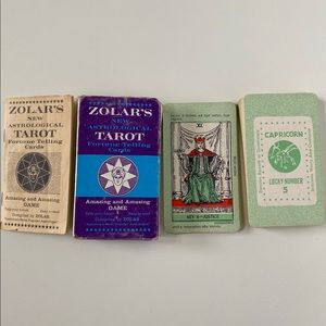 Rare! Vtg Zolar’s Astrological Tarot Cards 1965